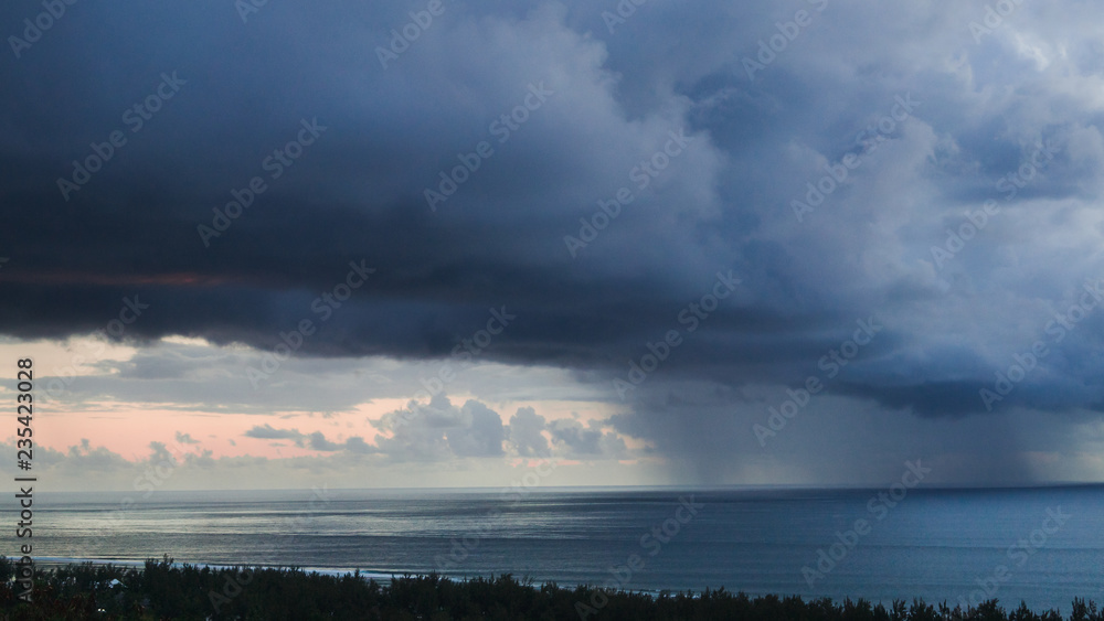 A tropical storm over the Indian Ocean A tropical storm over the Indian Ocean