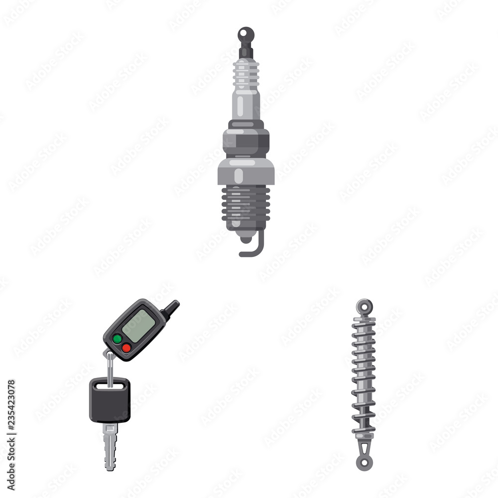 Isolated object of auto and part icon. Collection of auto and car vector icon for stock. Isolated object of auto and part icon. Collection of auto and car vector icon for stock.
