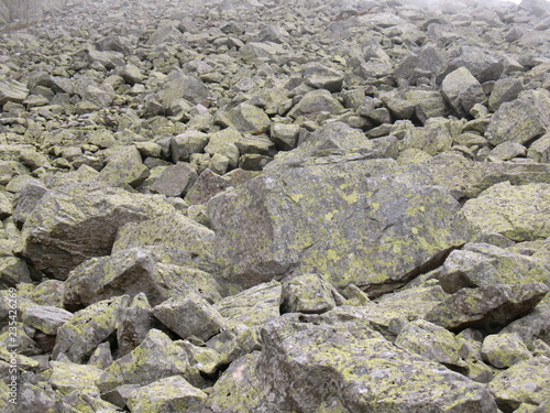 Granite rocks Tatra mountains