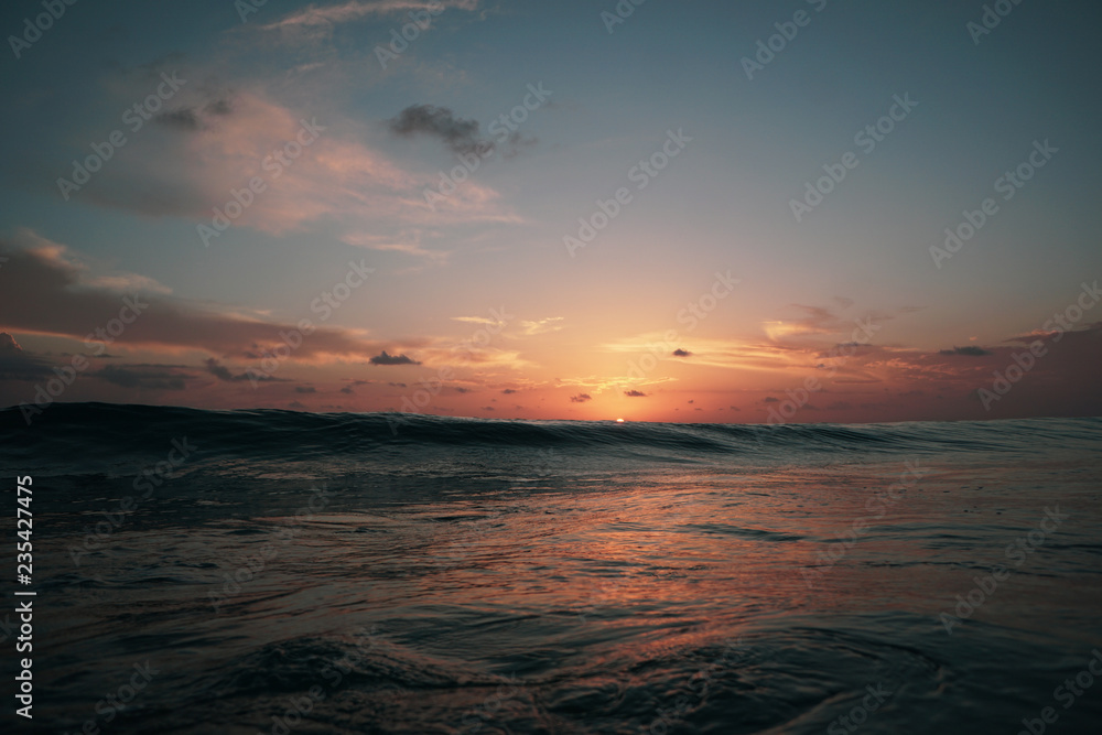 Obraz premium Pinky wave