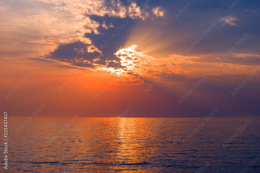 Naklejka premium Abendrot