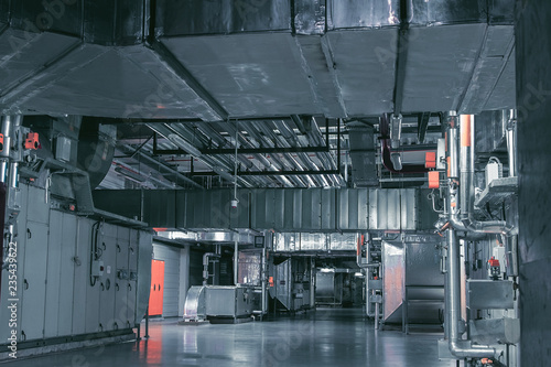 industrial, interior, environment, atmospheric, ventilation, air conditioner