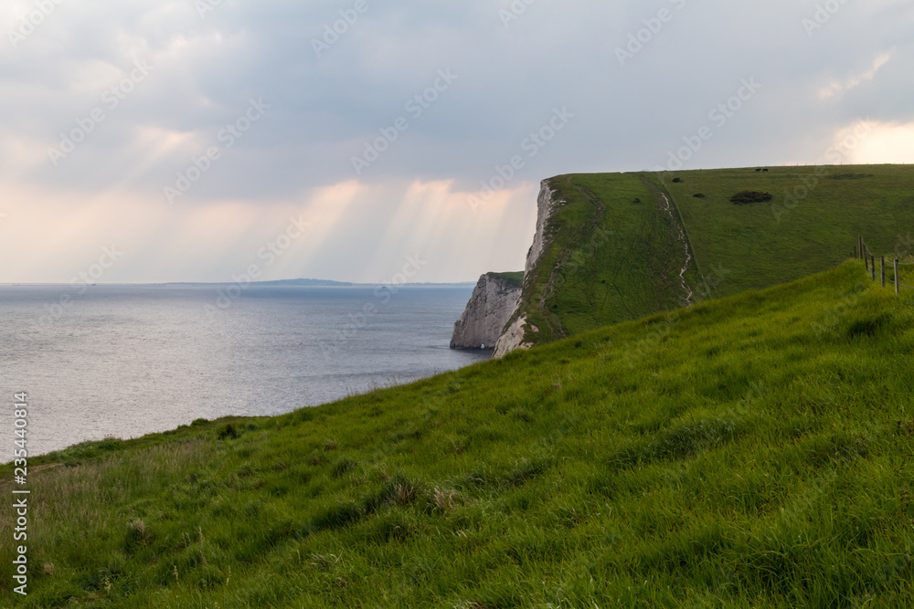 the jurassic coast in Dorset South England