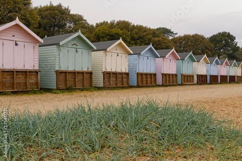 beach huts in the UK