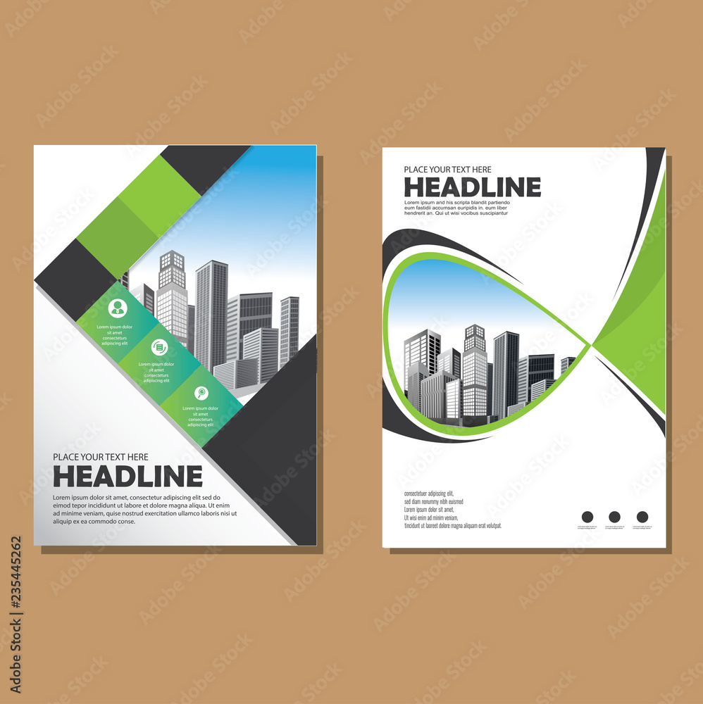 cover, layout, brochure, magazine, catalog, flyer for company or report