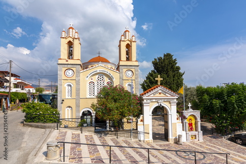 Church of St. Panteleimon in Siana, Rhodes island, Greece