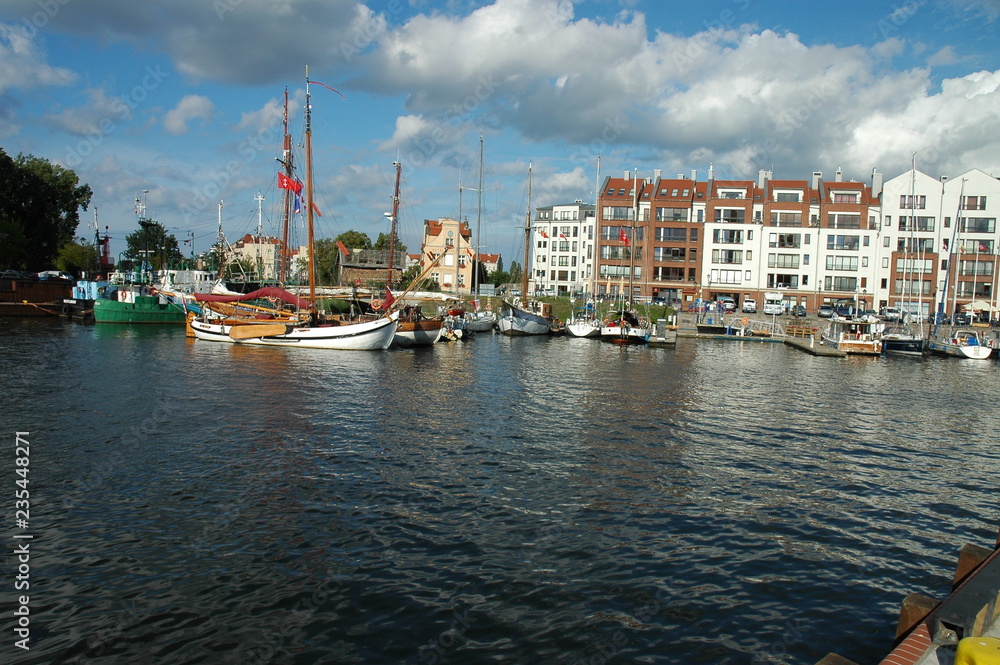 Old town boat port