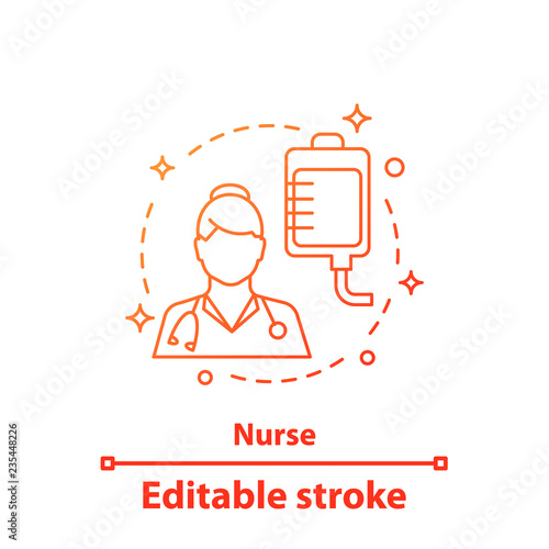 Nurse concept icon
