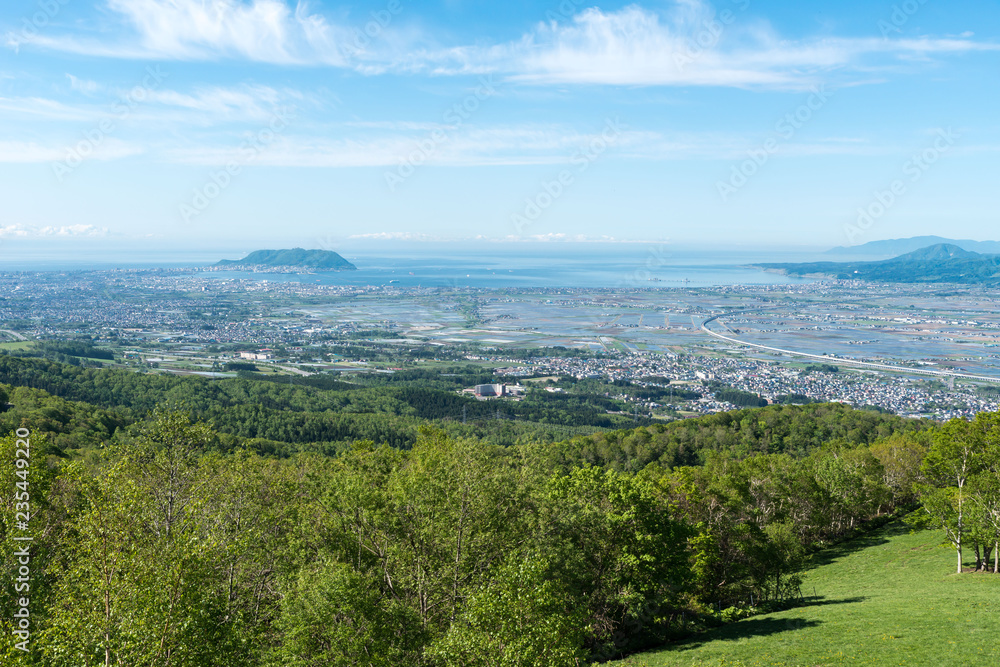 Fototapeta premium 函館旅行 城岱スカイラインからの函館