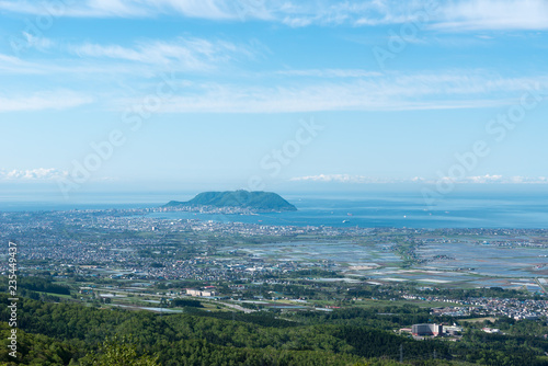 函館 城岱スカイラインからの函館の眺め