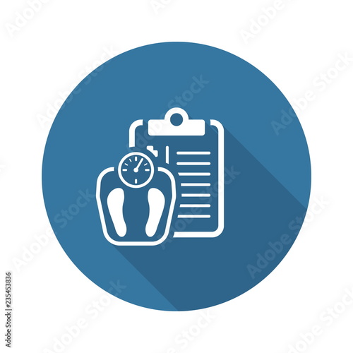 Weight Management Flat Icon