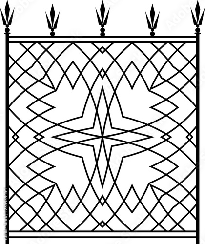 Wrought Iron Gate