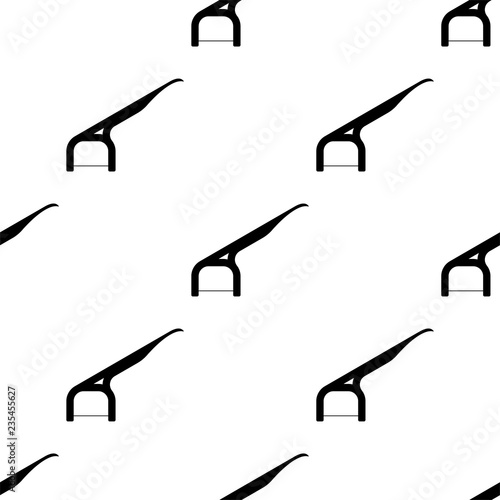 Flossing Tool, Dental Cleaning Tool Seamless Pattern