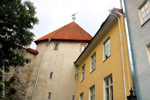 Pikk-Yalg Gate Tower (Long Leg Gate Tower) is a tower of the fortress wall of Tallinn, the capital of Estonia, located at the junction of Pikk and Pikk-Yalg streets, Estonia photo