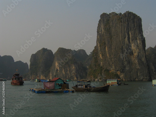 Vietnam. Halong Bay. World Heritage seascape