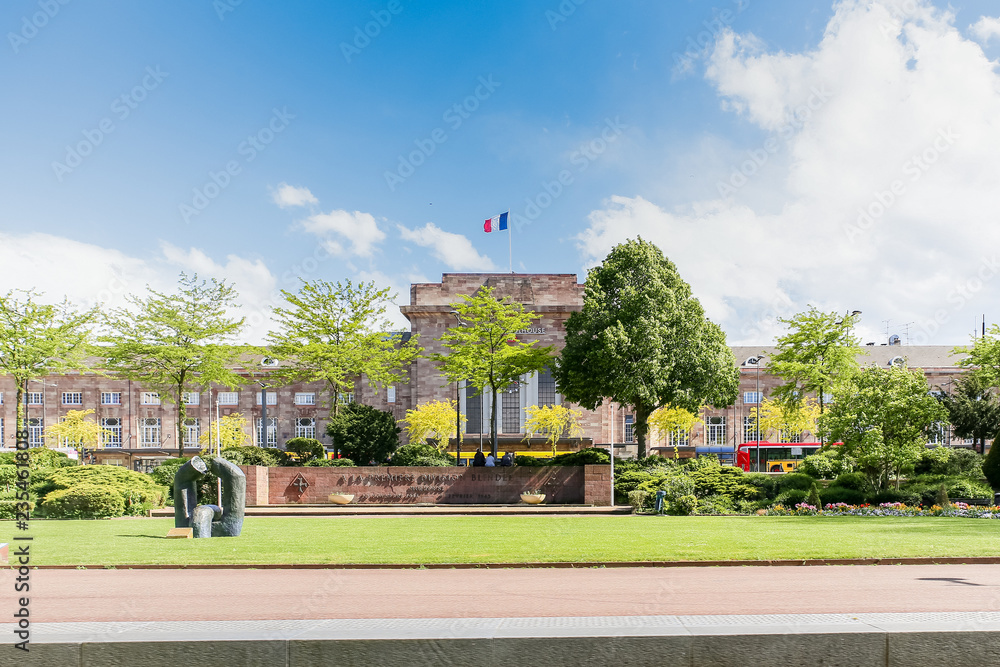 Naklejka premium Mulhouse train station