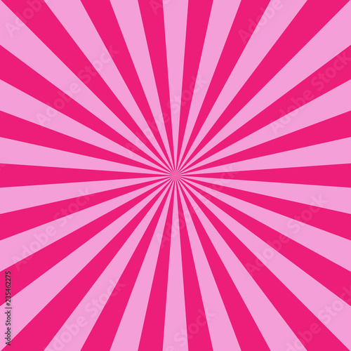 Sunlight abstract background. Bright pink color burst background.