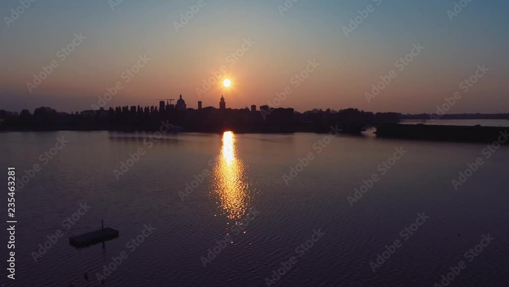 mantova tramonto