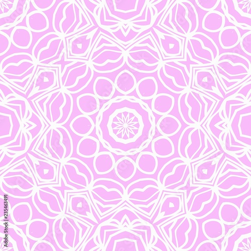 color swatches background . vector illustration with floral seamless pattern