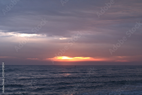 sunrise over the sea, nature, cloud, clouds,horizon, orange, landscape,dawn, light, reflection,waves,beautiful, 