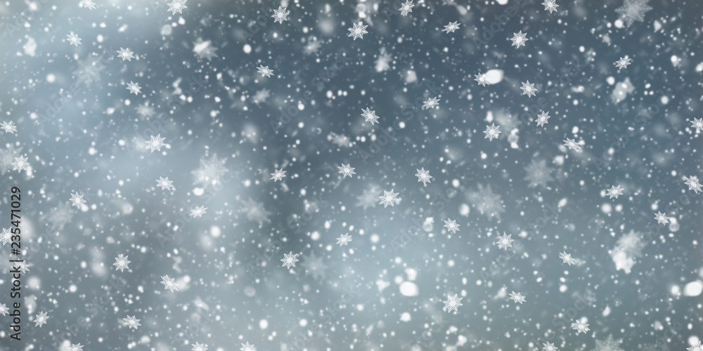 Christmas abstract background with snowflakes Christmas abstract background with snowflakes