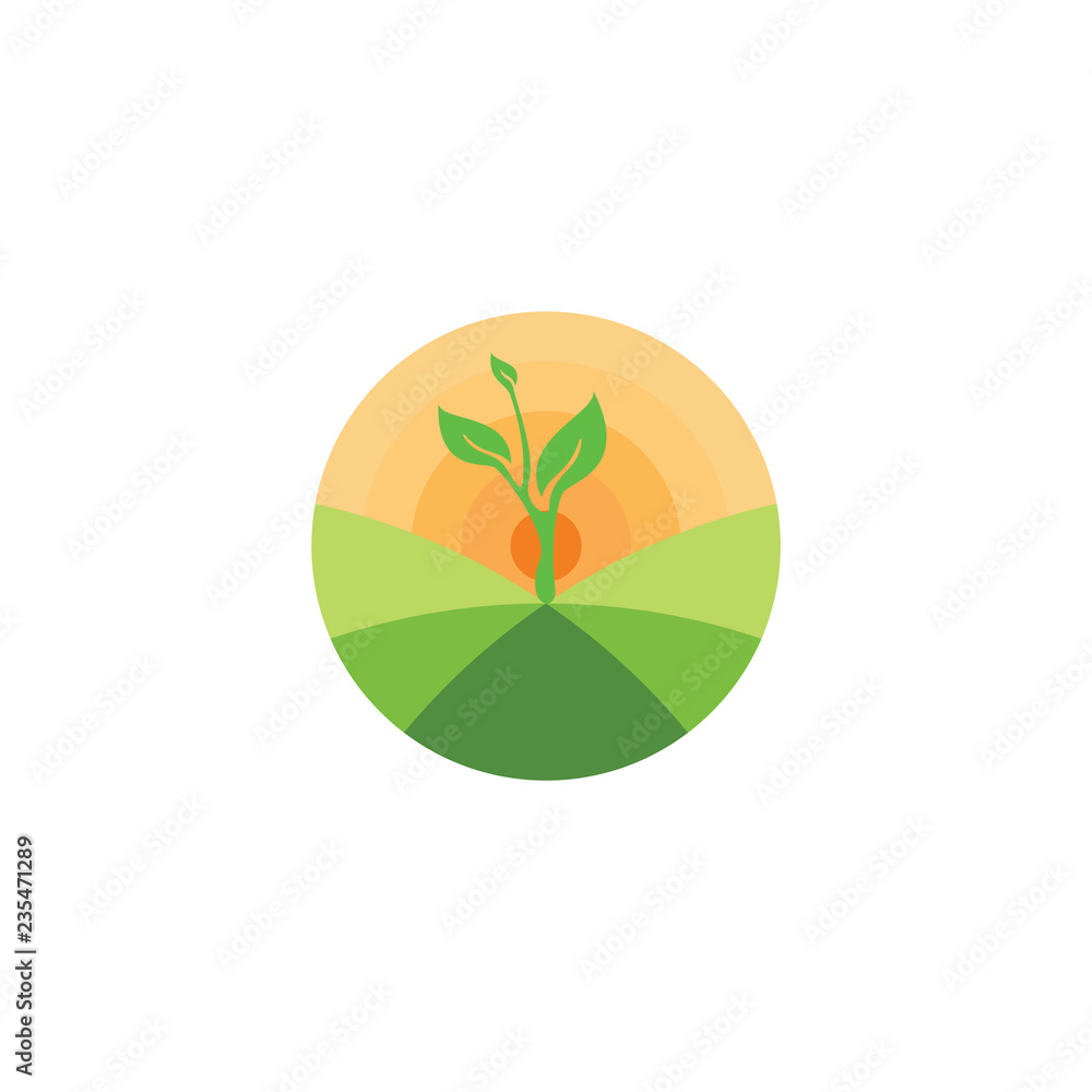 Grow Up logo, Environmental care logo Grow Up logo, Environmental care logo
