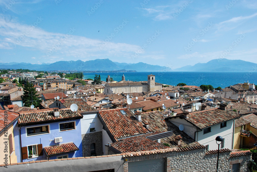 Lake Garda, rooftops