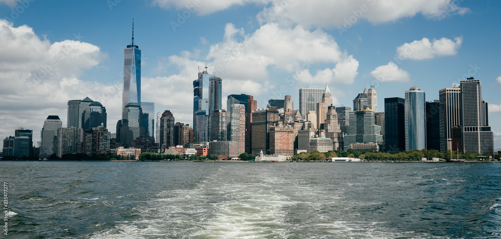 Fototapeta premium New York vom Hudson River