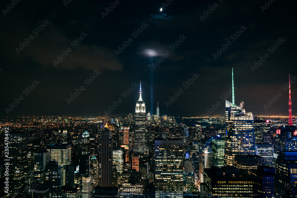 New York leuchtet bei Nacht 3