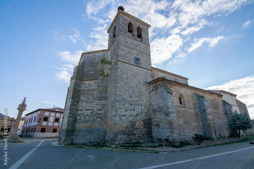 Church of Santa Maria in Boadilla del Camino in Palencia