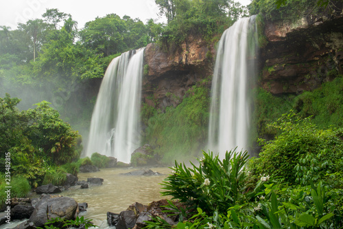 Two sisters Iguazu falls Argentina