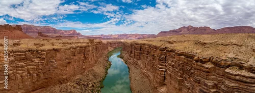 Panel kuchenny z motywem Panoramic view of Colorado River, Marble Canyon Arizona
