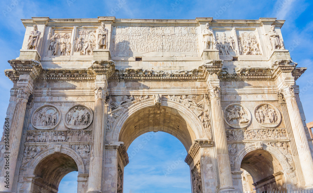 Obraz premium Arch of Constantine in Rome, Italy