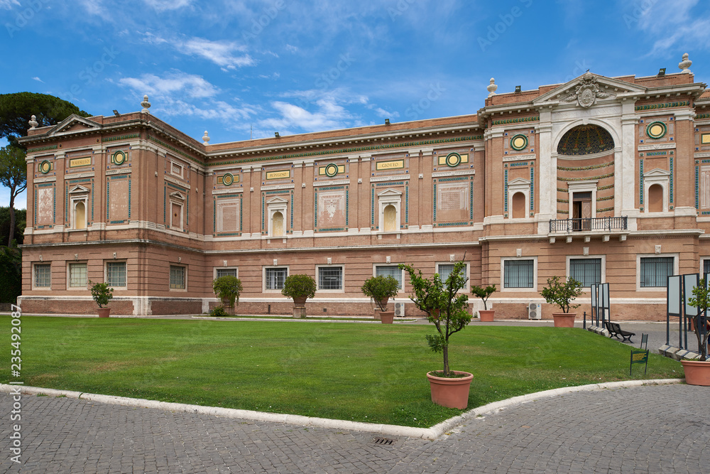 Typical museum building in Italy