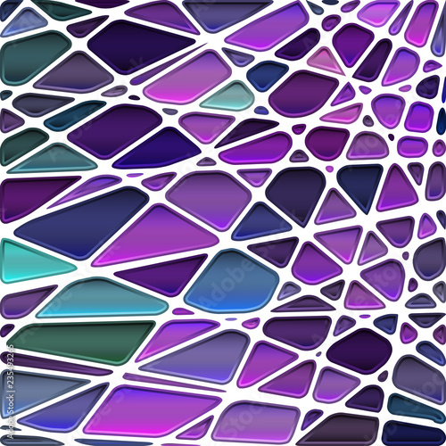 abstract vector stained-glass mosaic background