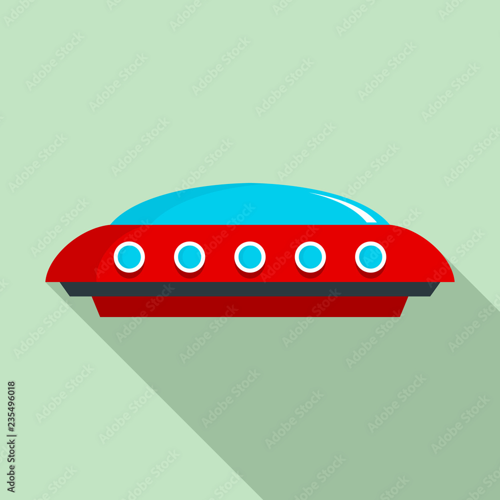 UFO icon. Flat illustration of UFO vector icon for web design UFO icon. Flat illustration of UFO vector icon for web design