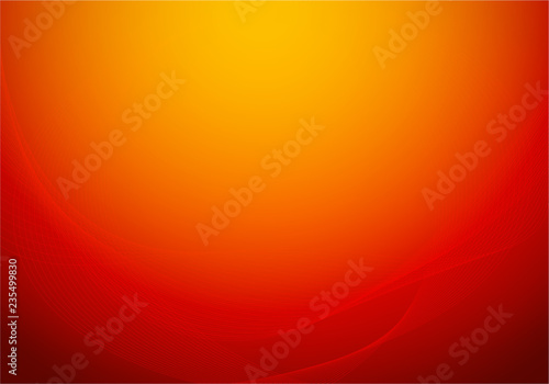 Colorful Red abstract background like luxury warm silk curtains. Vector wallpaper.