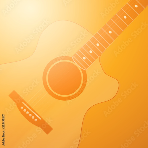 Light glowing orange backgr...