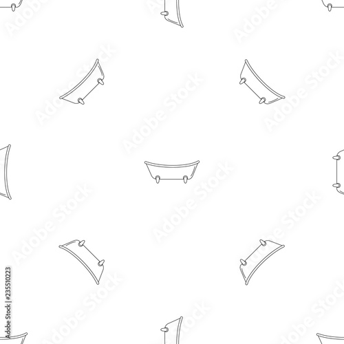 Baby bathtube pattern seamless vector repeat geometric for any web design