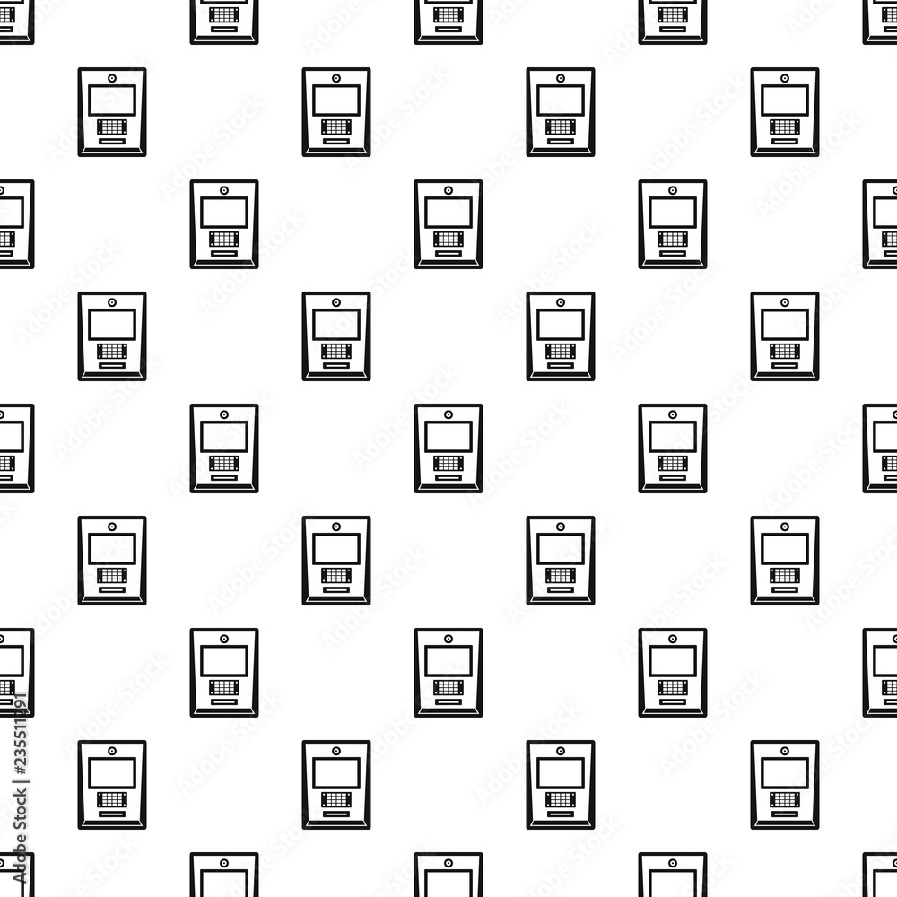 Atm pattern seamless vector repeat geometric for any web design