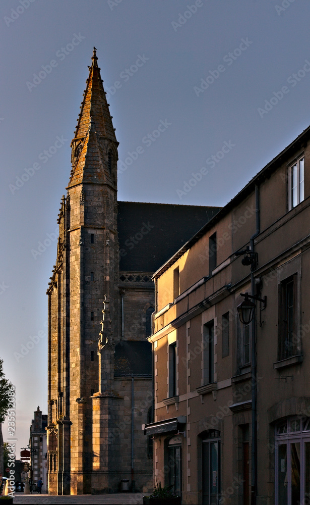 Eglise de Guérande, Bretagne, France