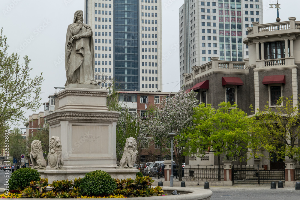 Obraz premium Italian Style Village in Tianjin, China