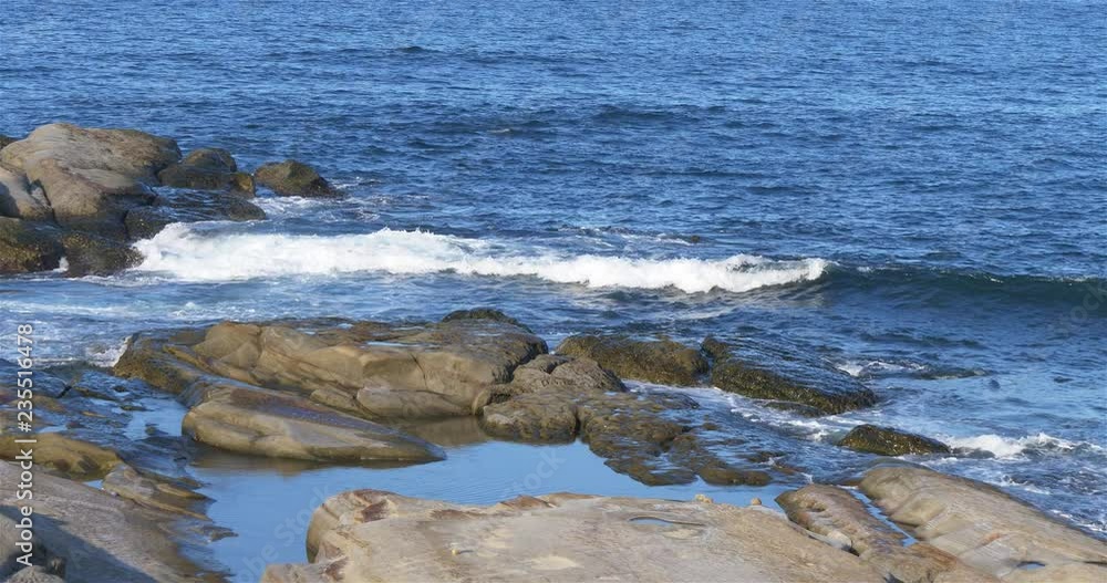 Nature Ocean swirl wave in Badouzi Fishing port, Taiwan Taipei Nature Ocean swirl wave in Badouzi Fishing port, Taiwan Taipei