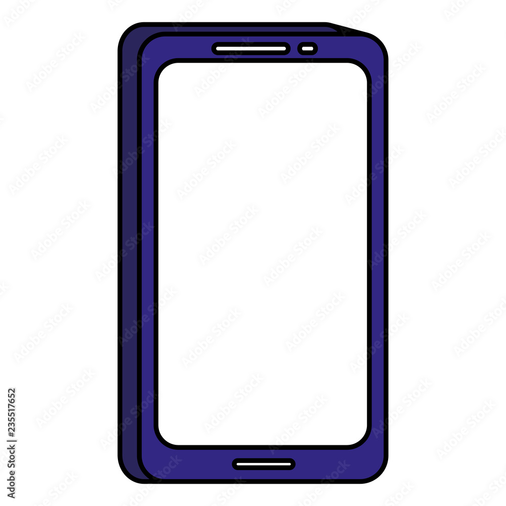 smartphone device isolated icon smartphone device isolated icon