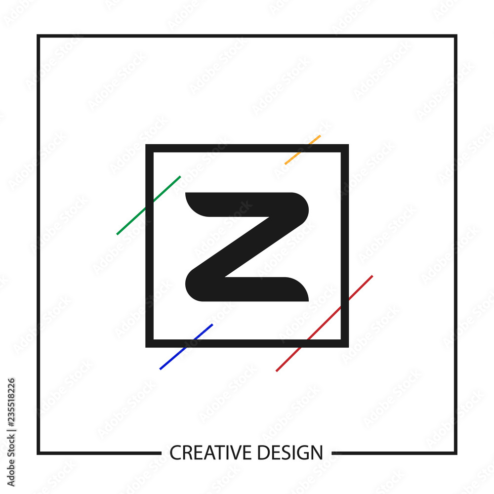 Initial Letter Z Logo Template Vector Design Initial Letter Z Logo Template Vector Design