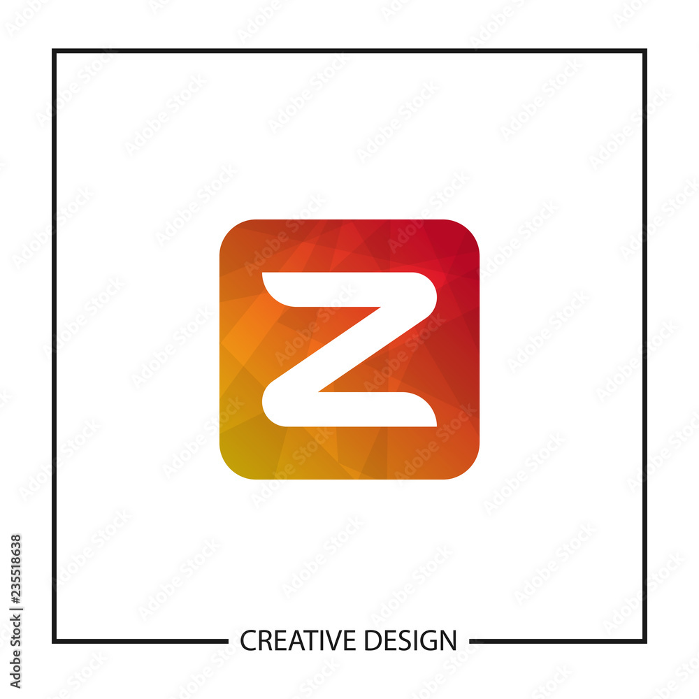 Initial Letter Z Logo Template Vector Design Initial Letter Z Logo Template Vector Design