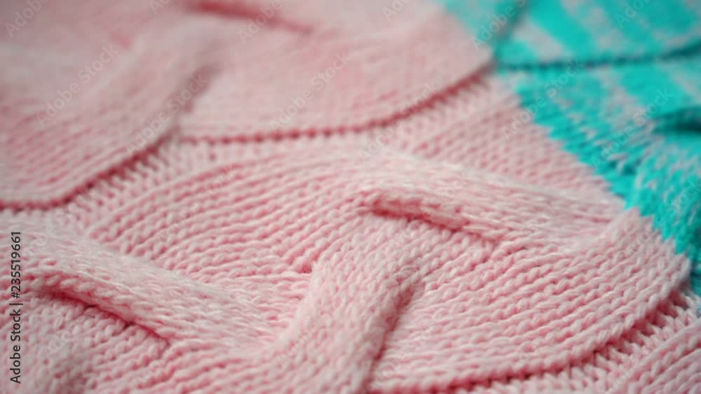 Warm knitted sweater with a pattern Warm knitted sweater with a pattern
