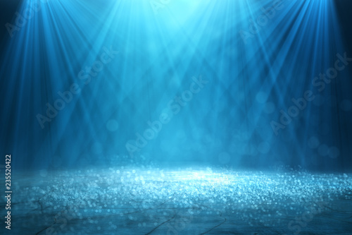 Blurry spotlight backdrop