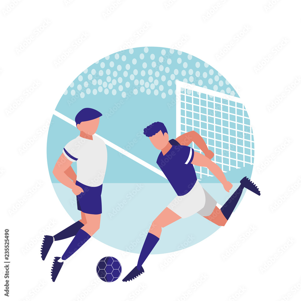 young athletes playing soccer young athletes playing soccer
