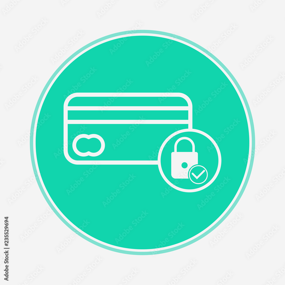 Credit card vector icon sign symbol Credit card vector icon sign symbol